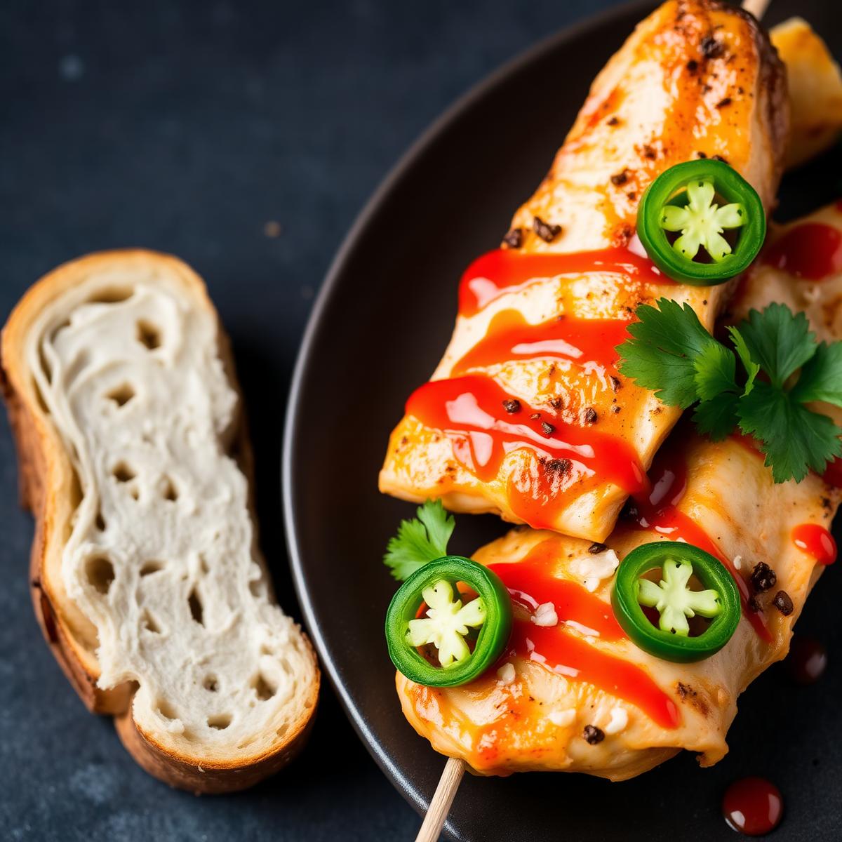 Fish Épicé — fish kebab de La Piraterie